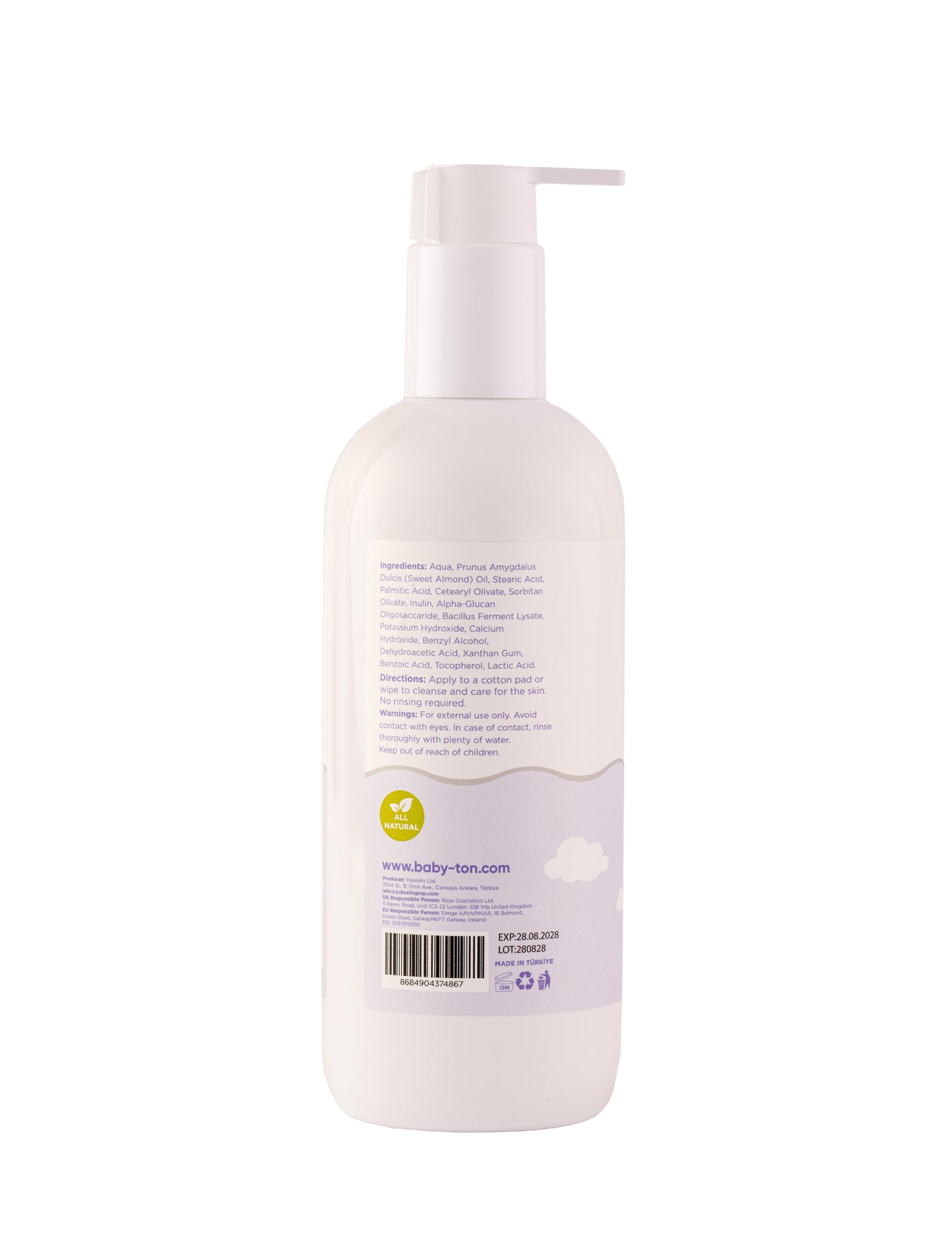 Natuurlijke Liniment Baby 400ml