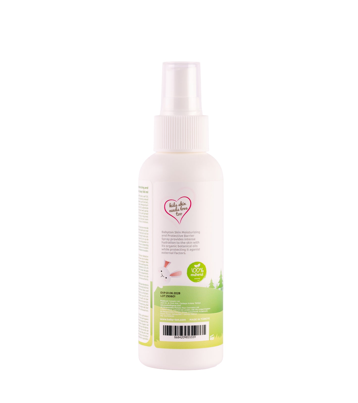 Natuurlijke Beschermende Spray anti-mug 100ml