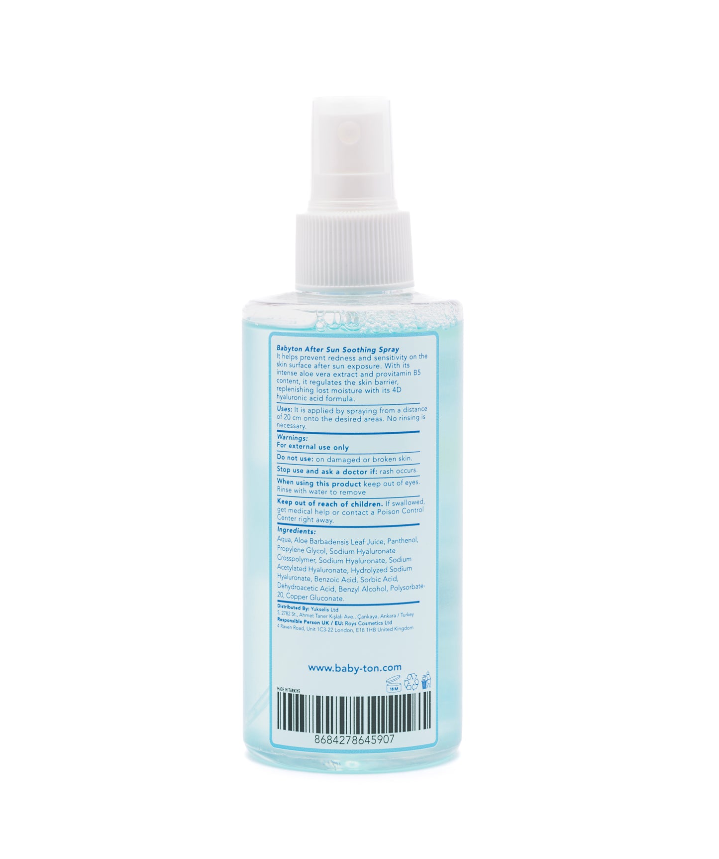 Spray Après-Soleil Naturel 200ml