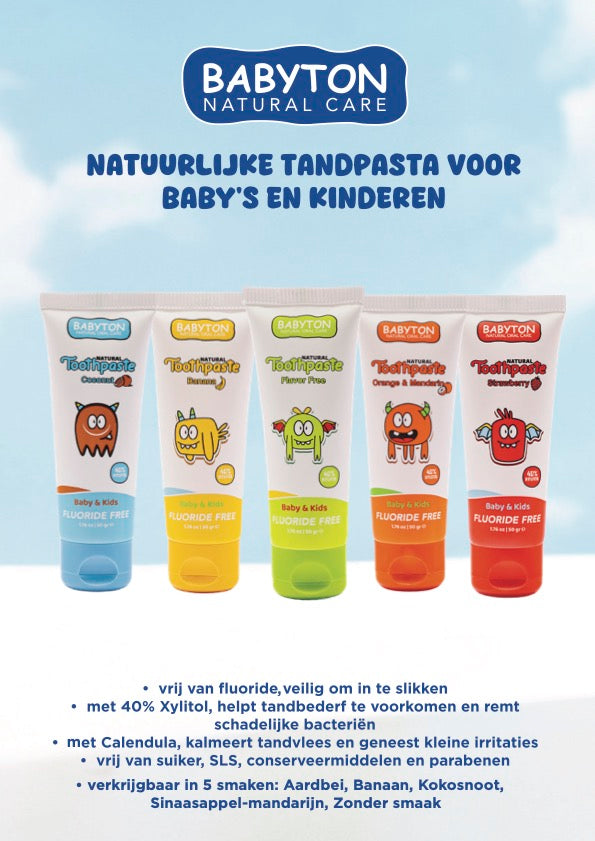 Natuurlijke Tandpasta Zonder Smaak 50g