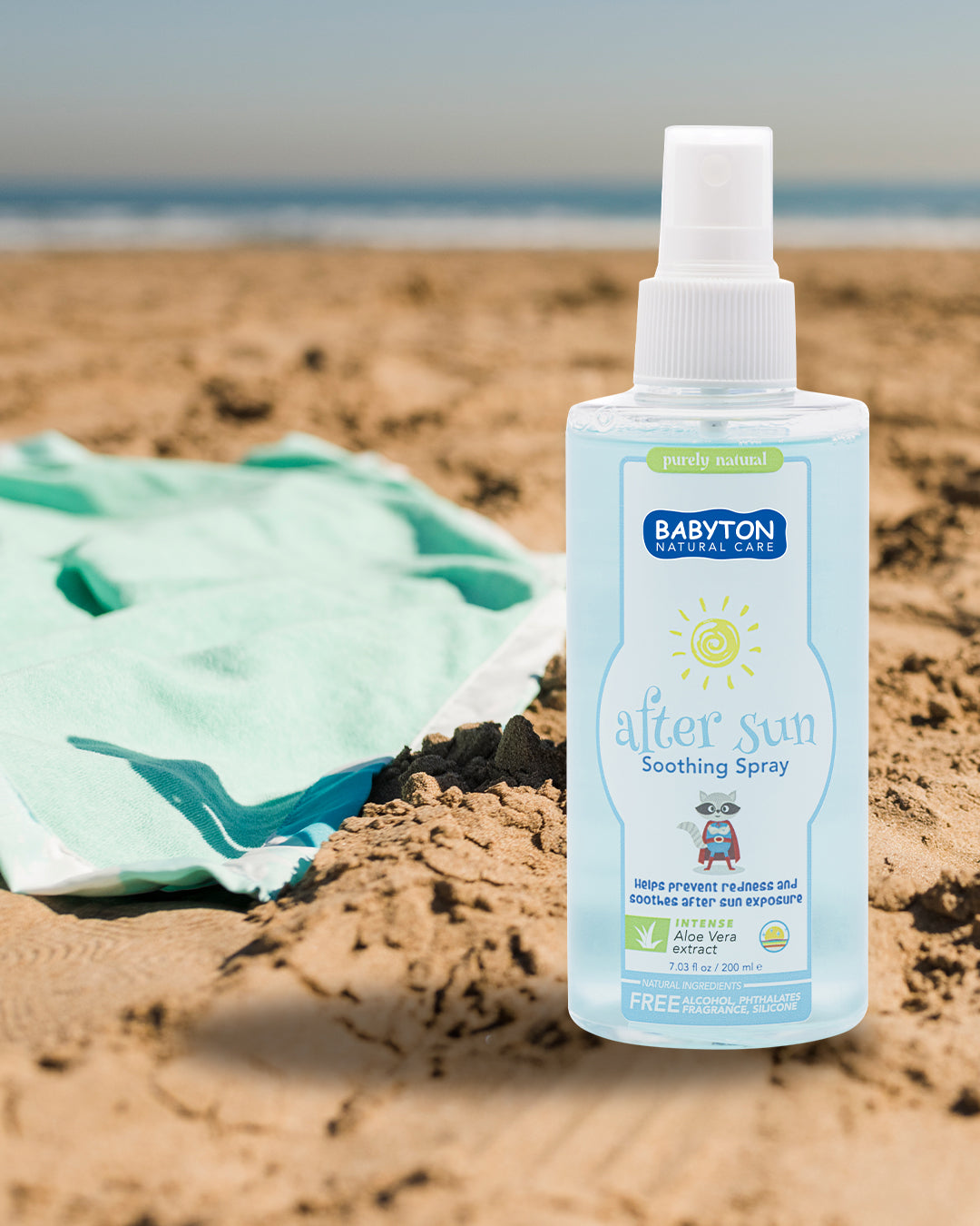 Après-soleil naturel pour bébé et enfant