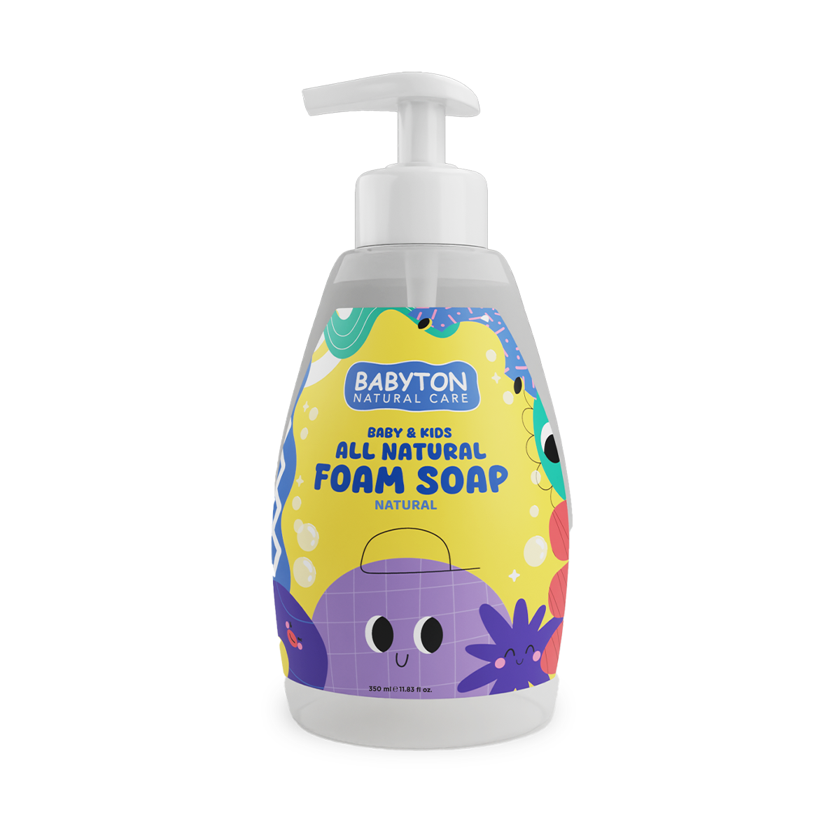 Savon Moussant Naturel pour les Mains 350ml