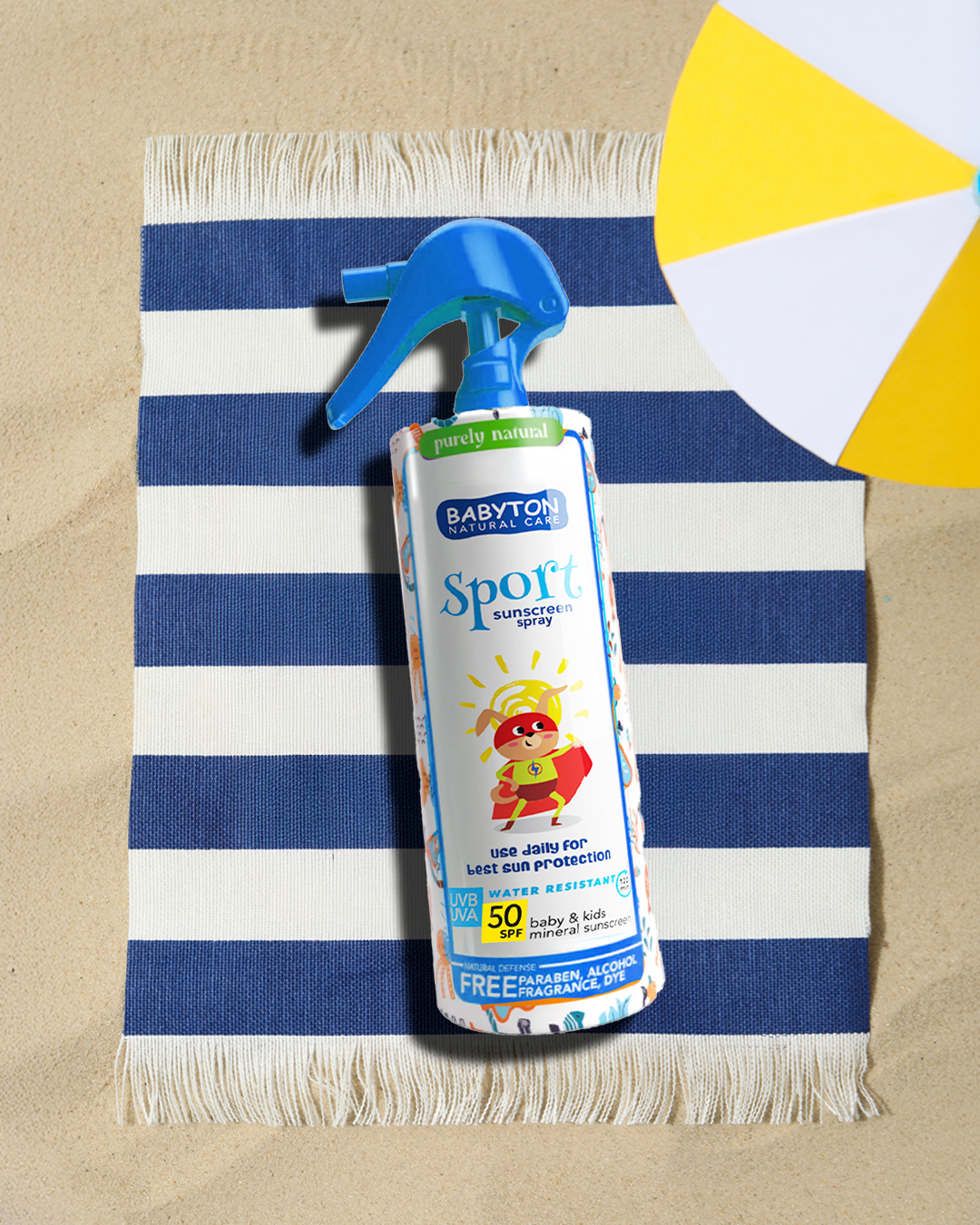 Crème Solaire Minérale Naturelle Spray 200ml