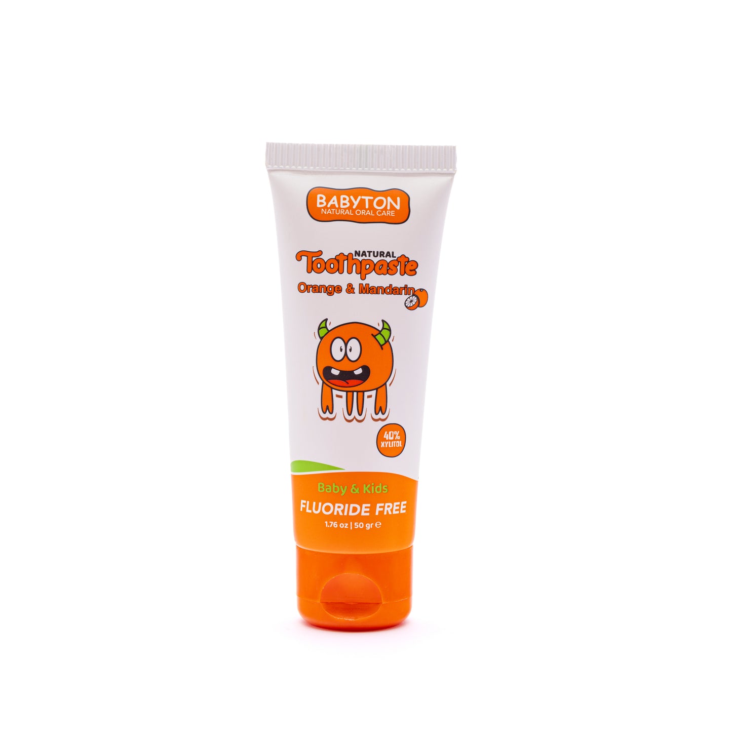 Dentifrice Naturel Arôme Orange et Mandarine 50g