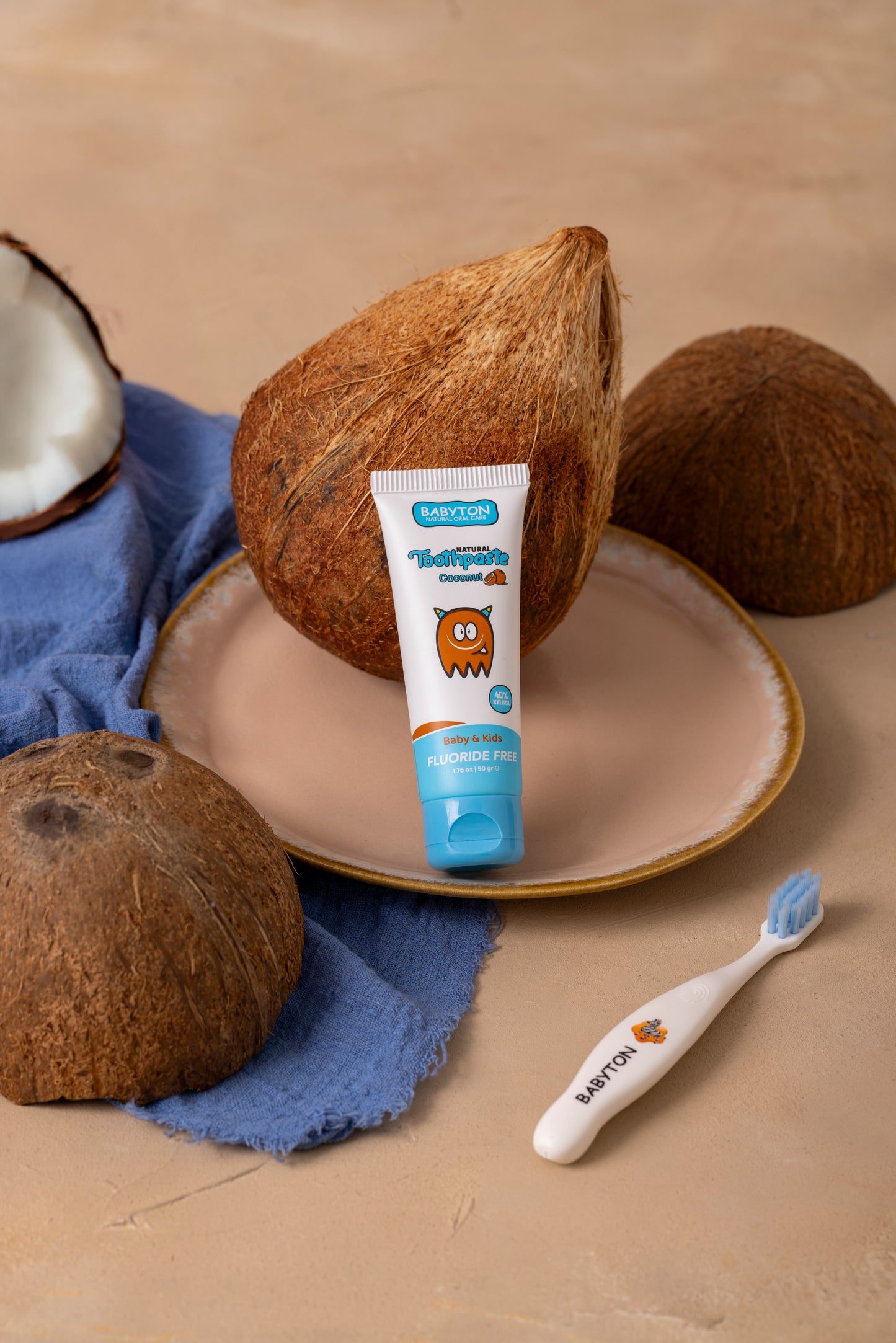 Dentifrice Naturel Arôme Noix de Coco 50g