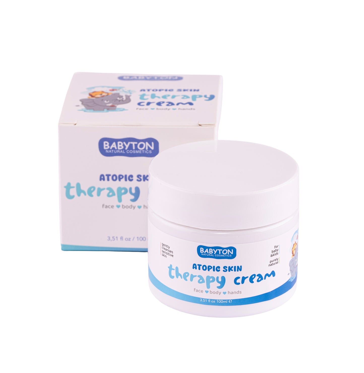 Natuurlijke Verzorgingscrème Atopische Huid 100ml