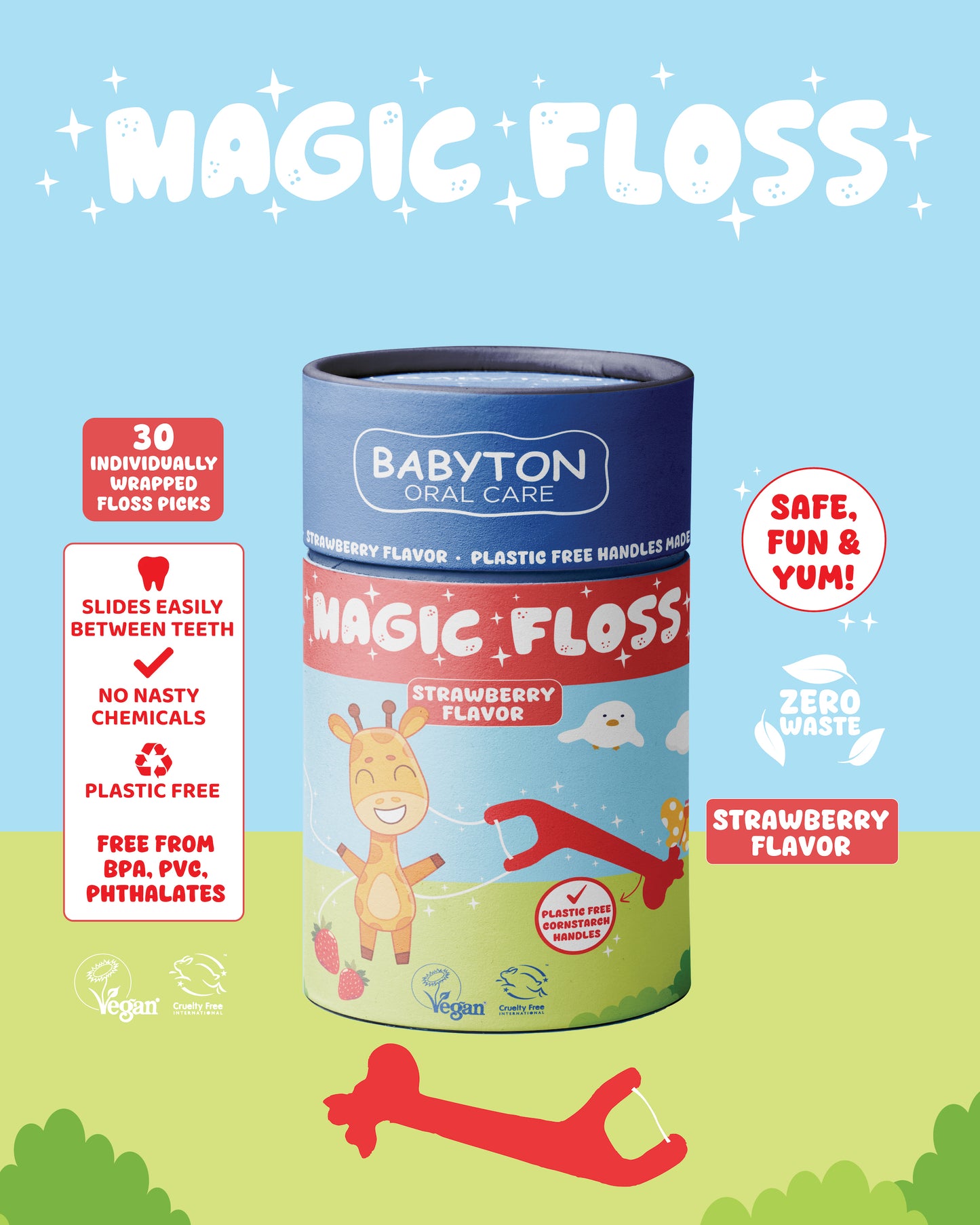 Magic Floss Sticks 30 stuks