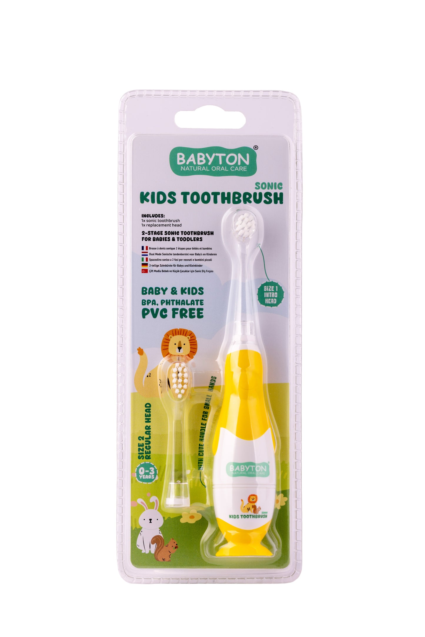 Brosse à Dents Sonique avec Tête de Remplacement