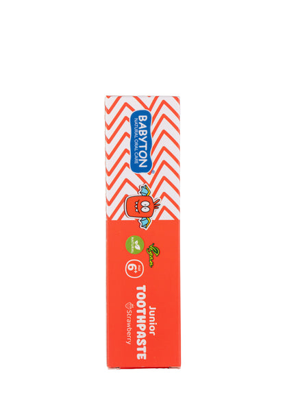 Junior Tandpasta met Fluoride 6+ | Aardbei (75ml)