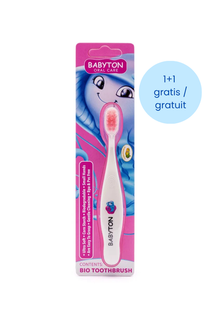 Brosse à Dents Bio Poils Doux Méduse