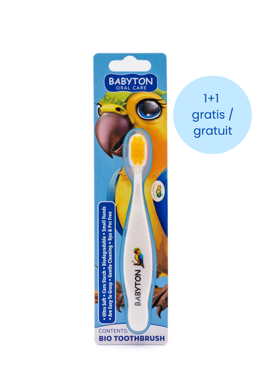 Brosse à Dents Bio Poils Doux Perroquet