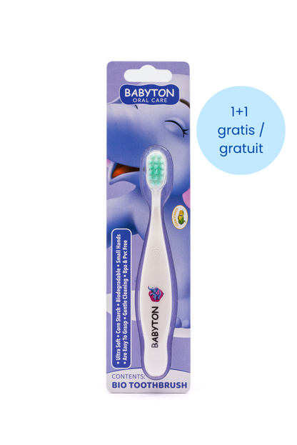 Brosse à Dents Bio Poils Doux Éléphant