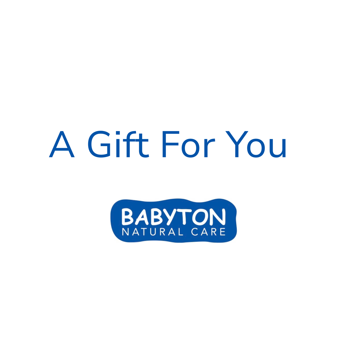 Babyton Cadeaubon