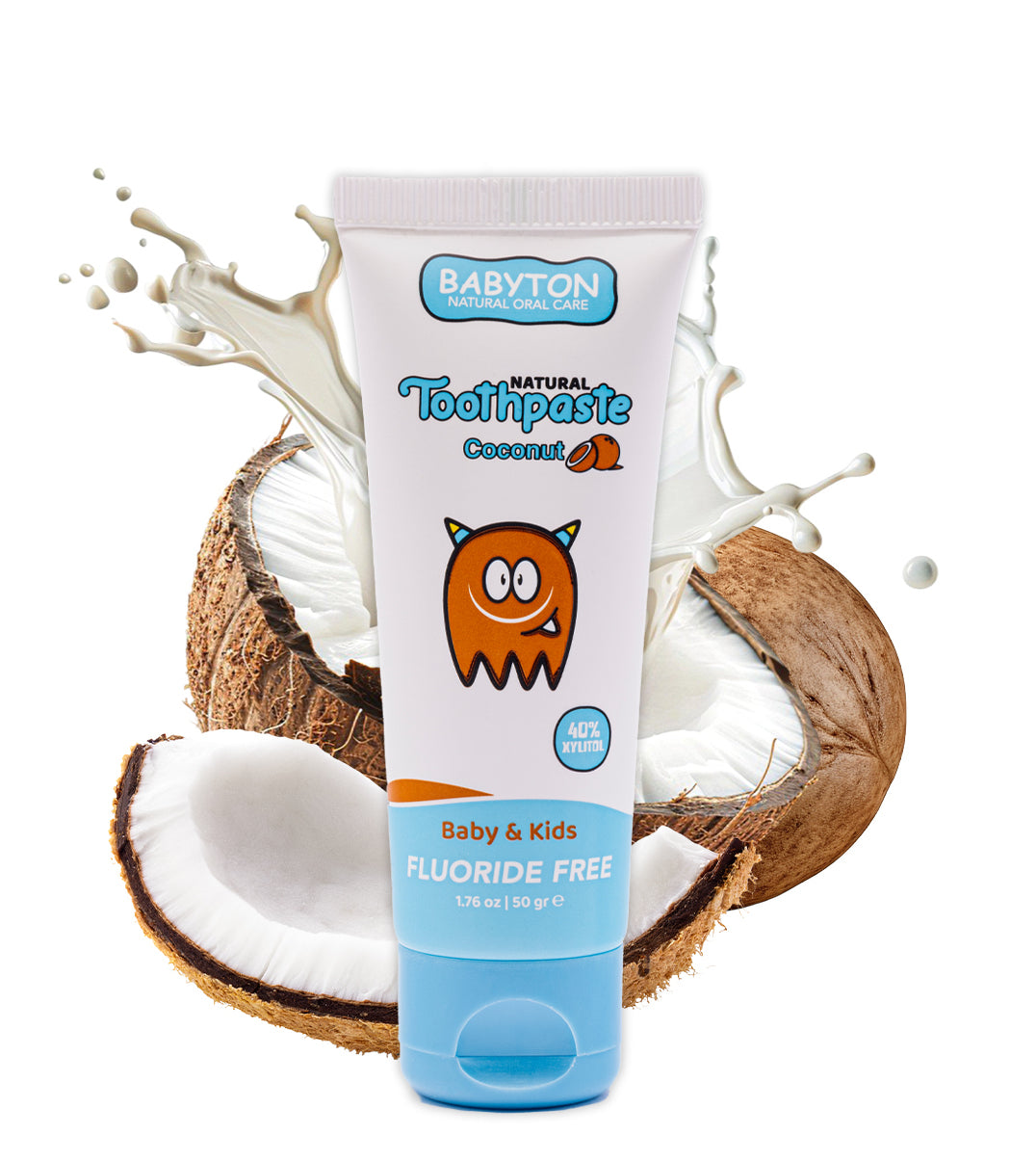 natuurlijke tandpasta baby kind kokos dentifrice naturel xylitol bebe enfant