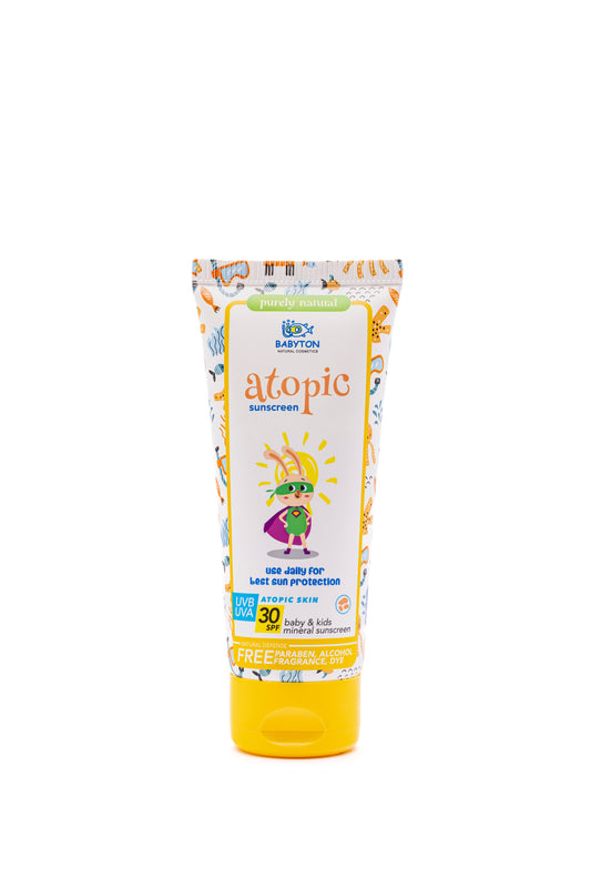 Crème Solaire Minérale Peau Atopique 100ml
