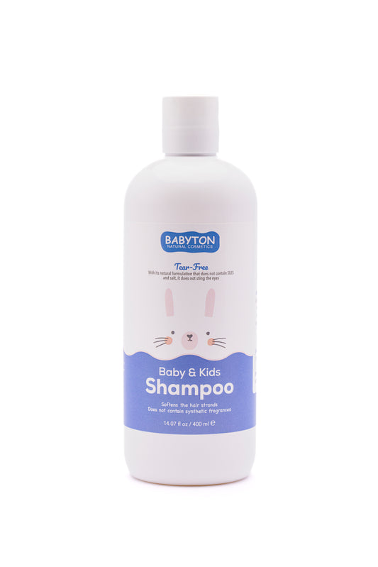 Natuurlijke Tranenvrije Shampoo voor Baby's en Kids 400ml