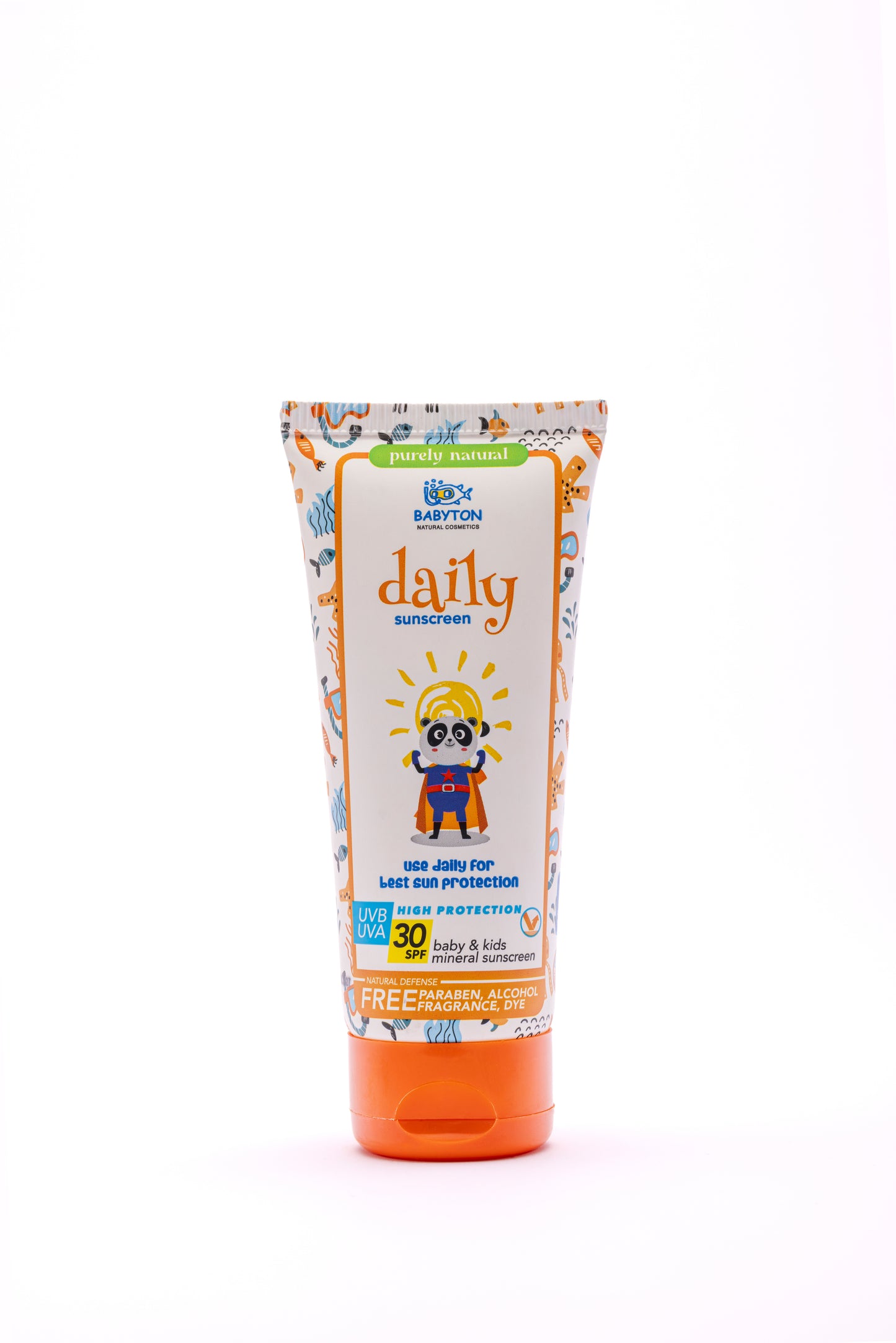Natuurlijke Zonnecrème 100ml SPF30