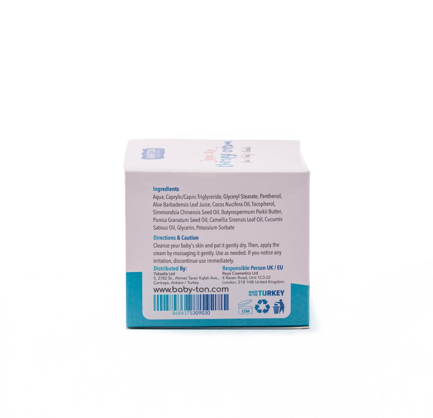 Crème de Soin Naturelle pour Peaux Atopiques 100 ml