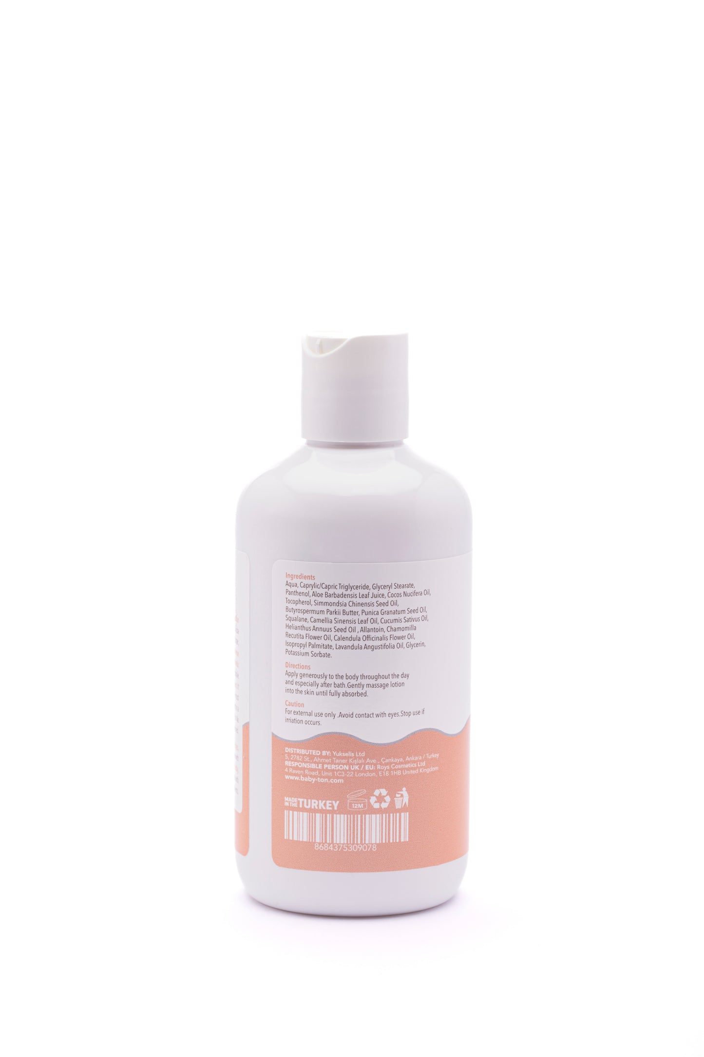 Natuurlijke Lotion voor Baby's en Kids 250ml