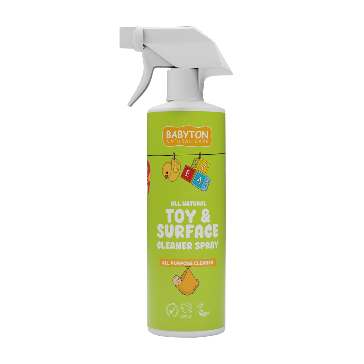 Nettoyant Naturel pour Jouets et Surfaces 500ml