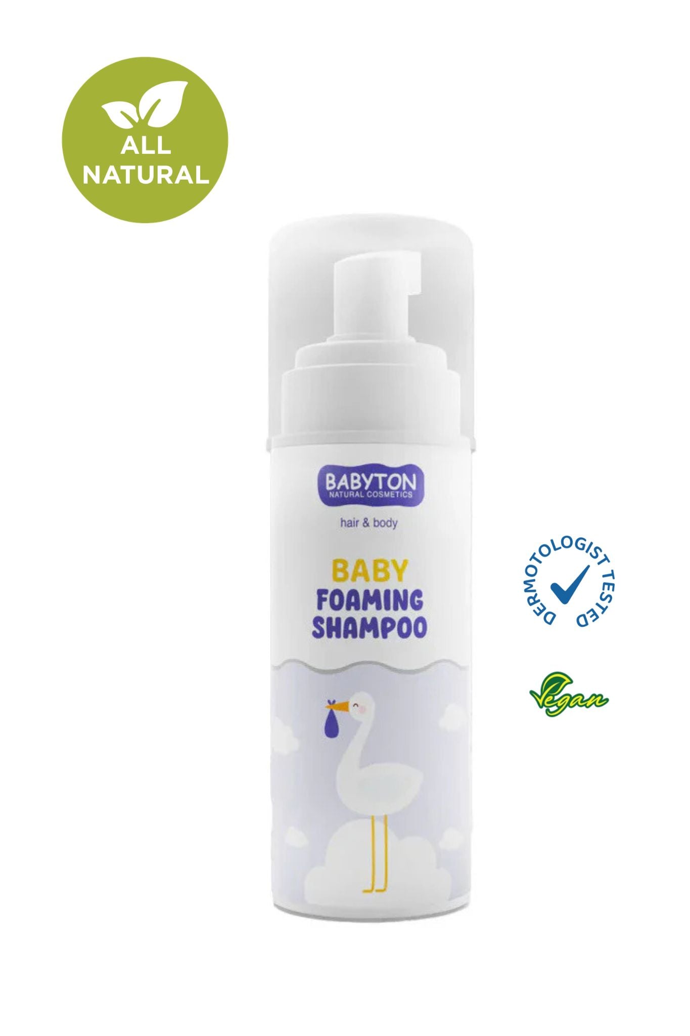 Shampoing Mousse contre les Croûtes de Lait (150 ml)