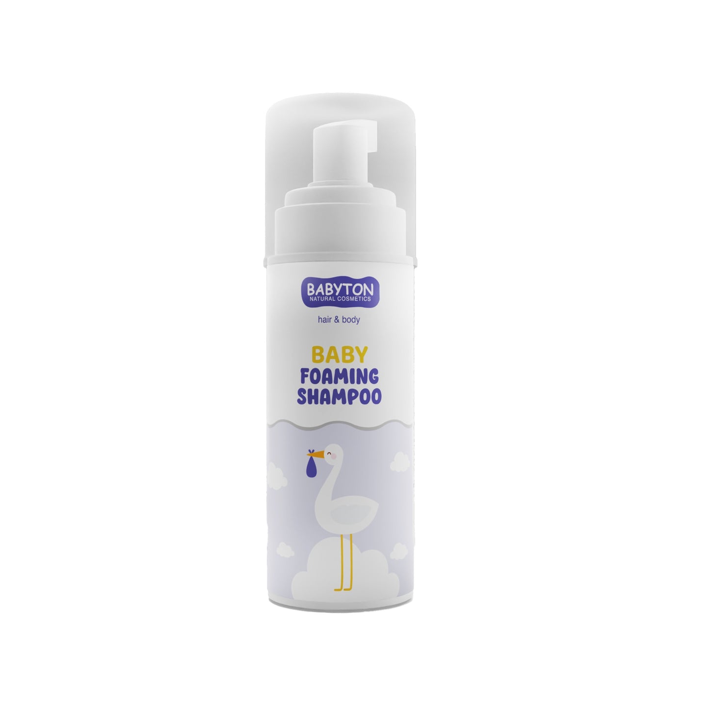 Natuurlijke Foaming Shampoo voor Newborns en Baby's 150ml
