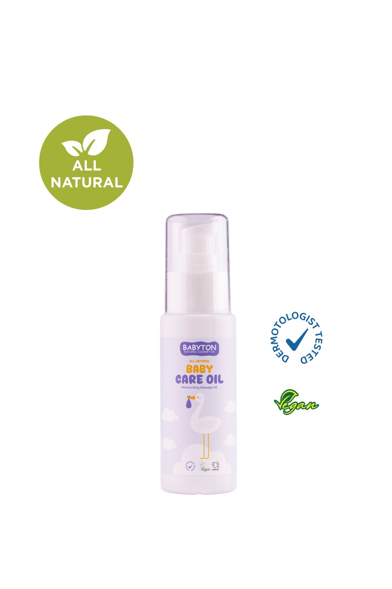 Huile de Massage & Soin Bébé (50 ml)