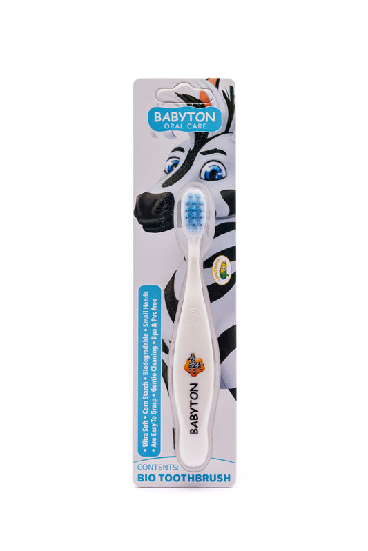 Bio Tandenborstel Zachte Haartjes Zebra