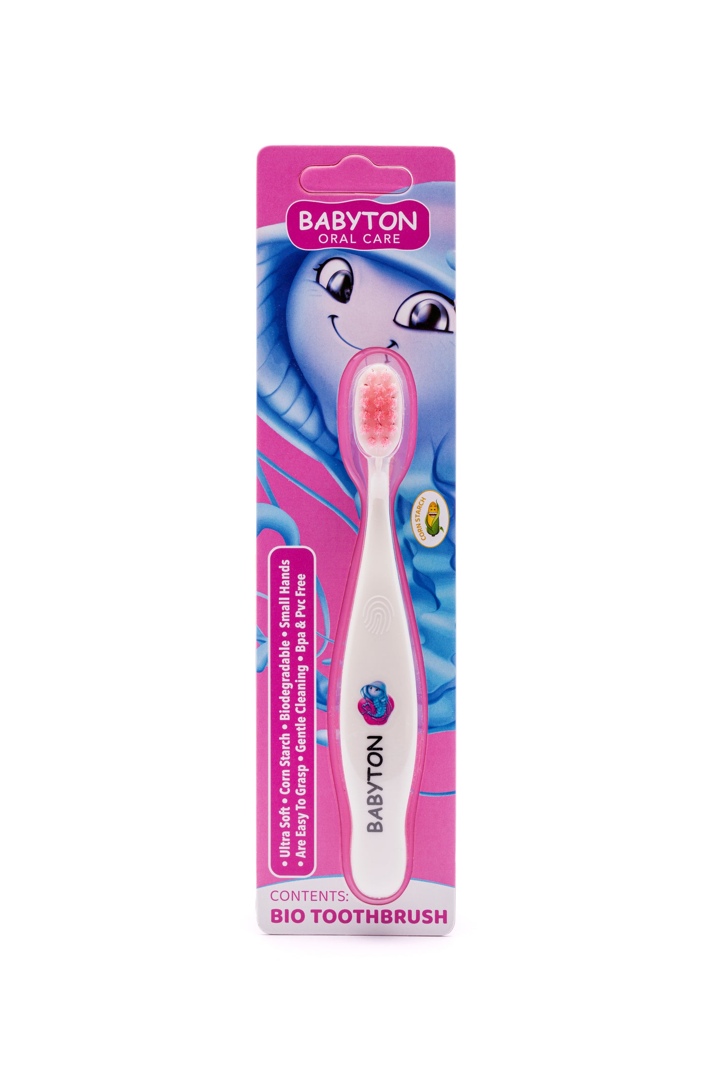Brosse à Dents Bio Cheveux Doux Méduse