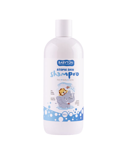 Shampooing naturel pour peau atopique bébé et enfant