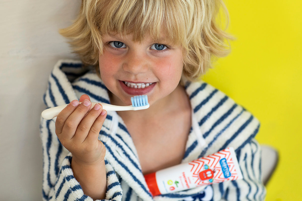 Brosse à Dents Enfant Bio | Coco (Poils Souples)