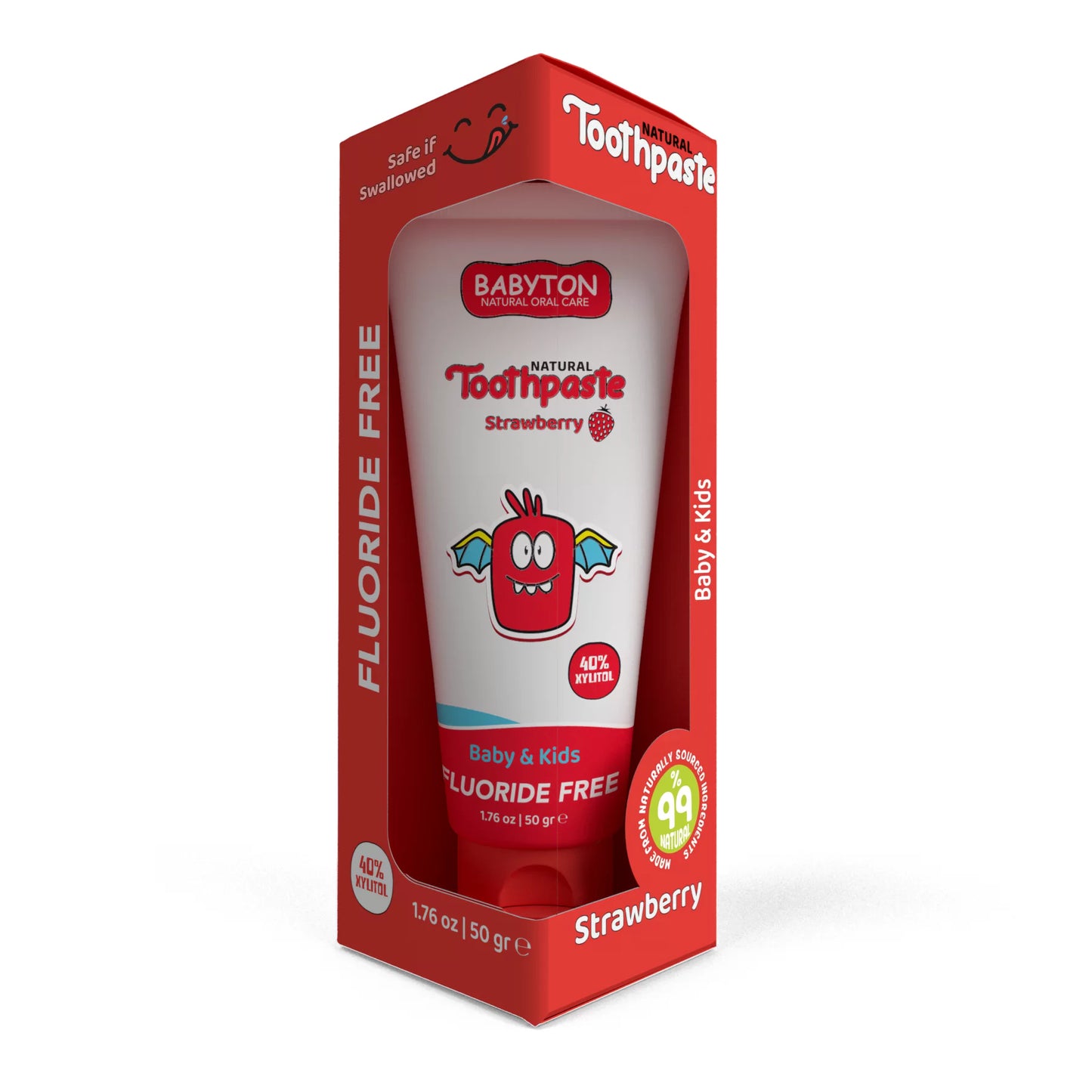 Dentifrice Naturel Arôme Fraise 50g
