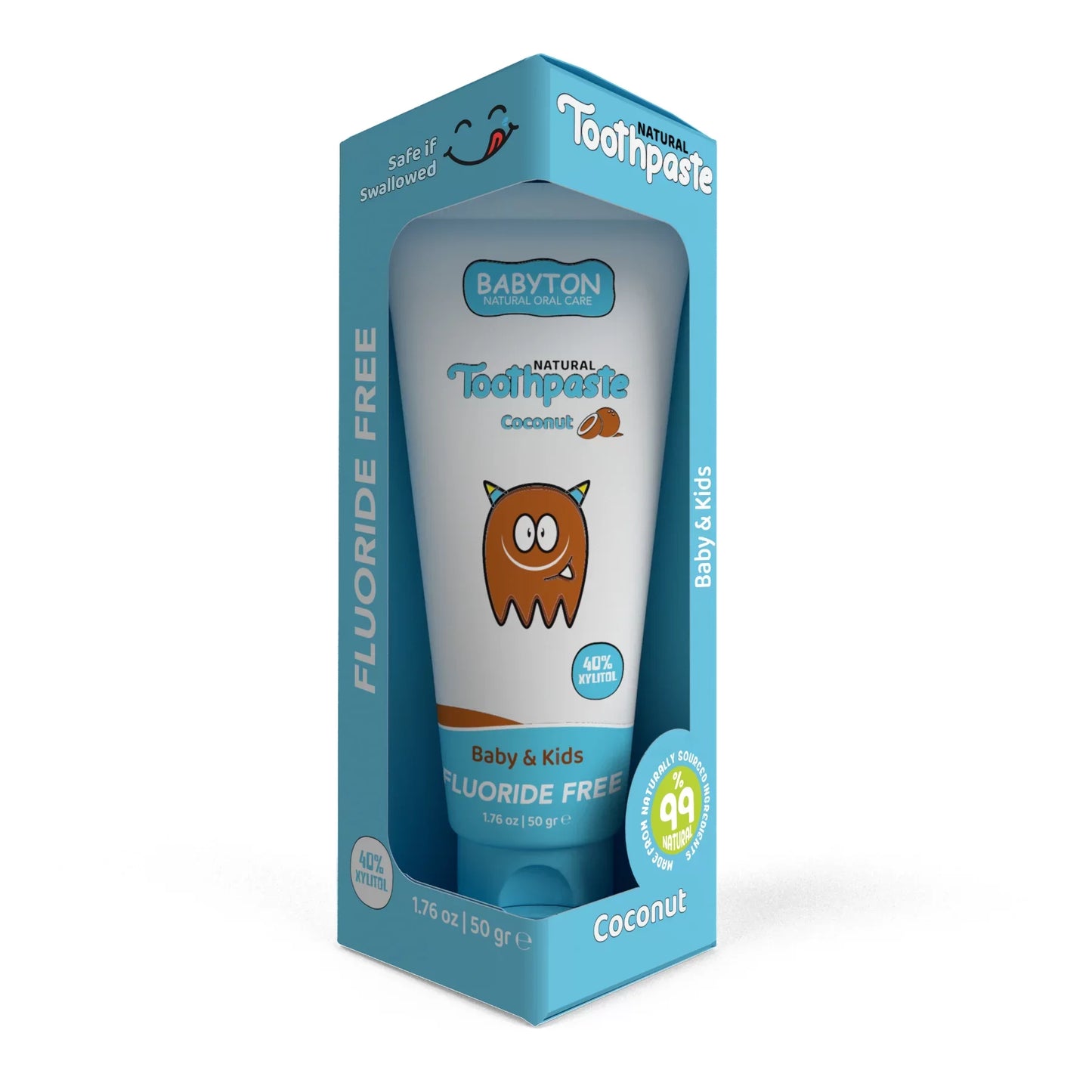 Dentifrice Naturel Arôme Noix de Coco 50g