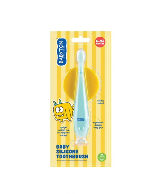 silicone toothbrush babyton
