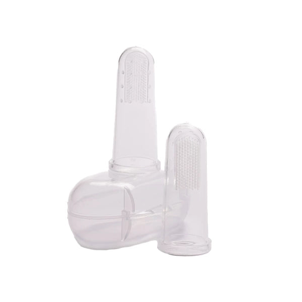 Brosse à dents en silicone 2 pièces